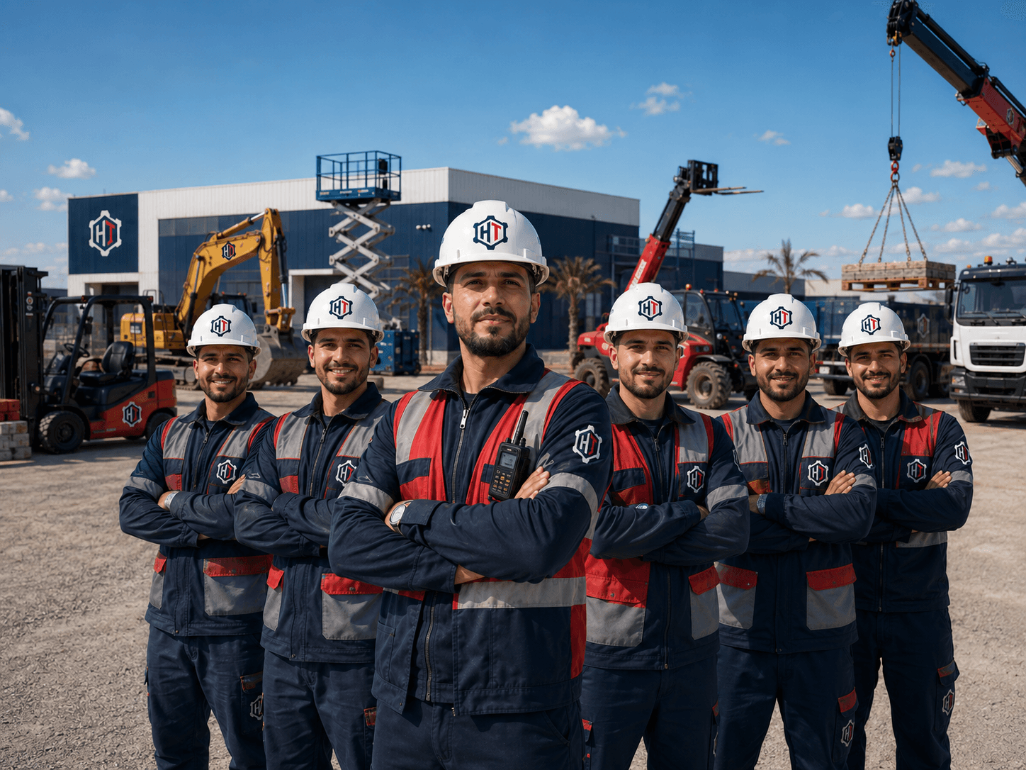 Groupe de stagiaires et formateur HYDRO-TRAX