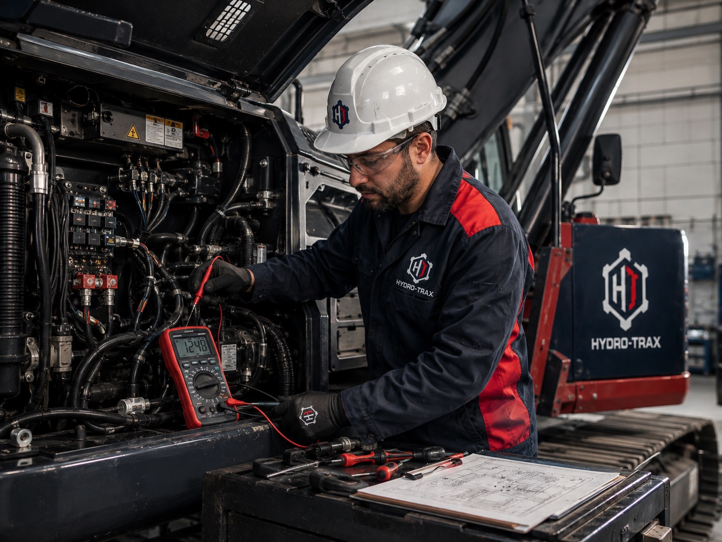 Électricien d'engins BTP